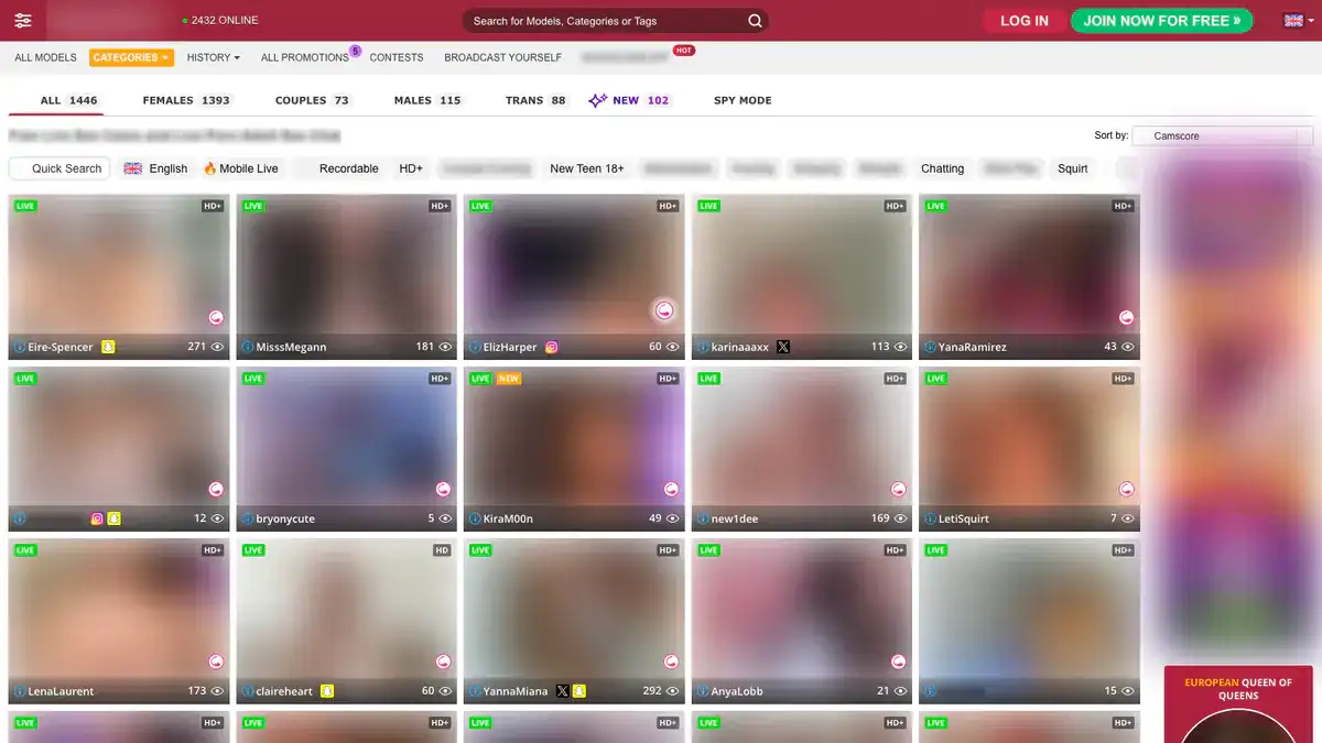 BongaCams Video Downloader website preview
