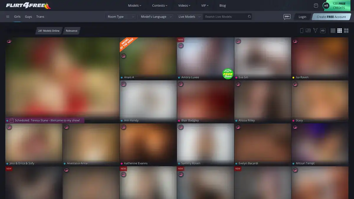 Flirt4Free Video Downloader website preview
