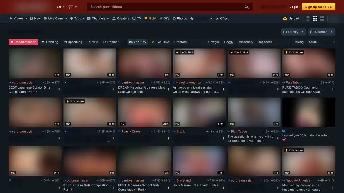 SpankBang Video Downloader website preview
