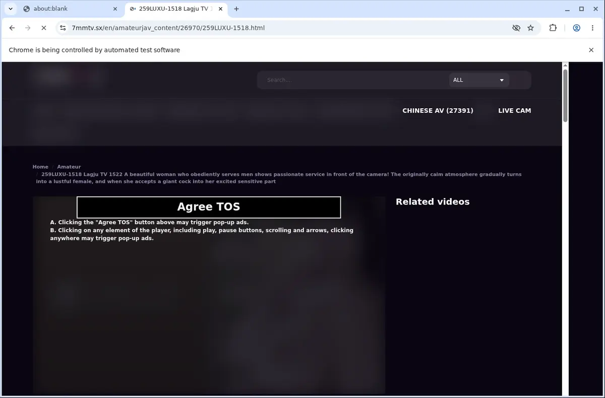 7 Mmtv Downloader page open in the browser