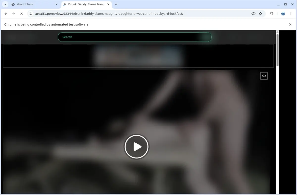 Area 51 Video Downloader page open in the browser