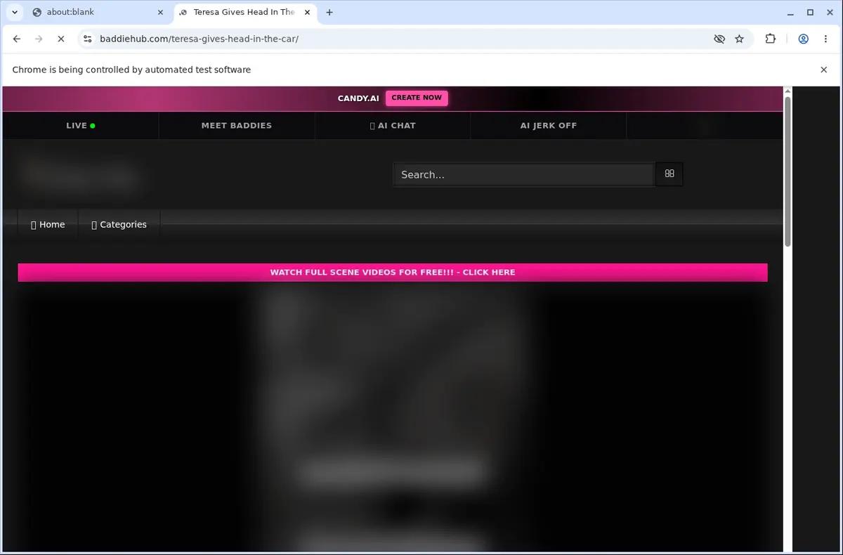 Baddiehub Downloader page open in the browser