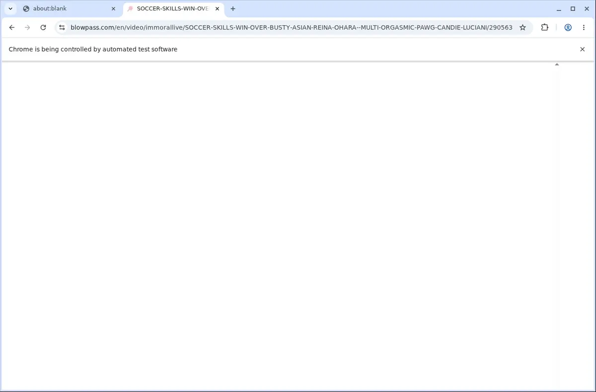 Blowpass Video Downloader page open in the browser