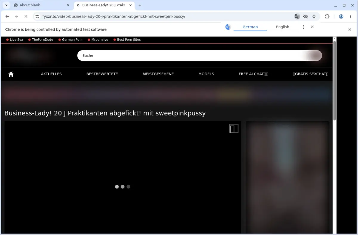 Fyxxr Video Downloader page open in the browser