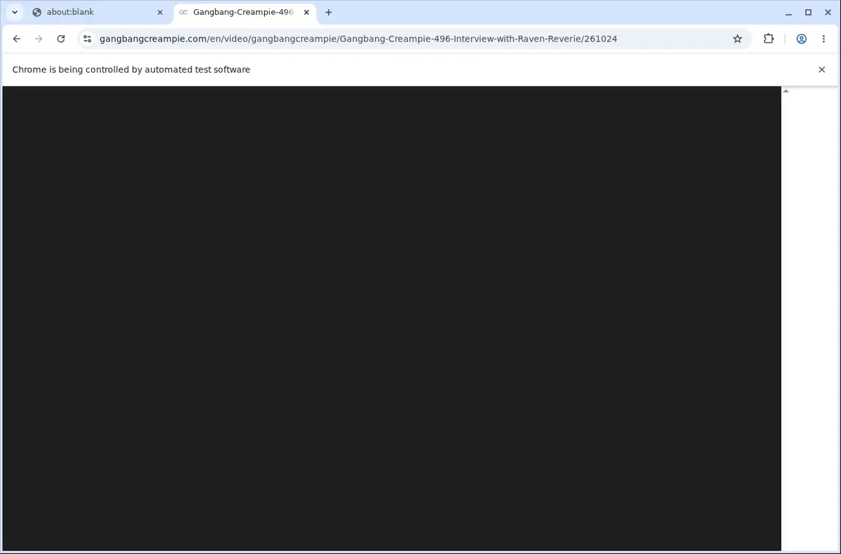Gangbang Creampie Video Downloader page open in the browser