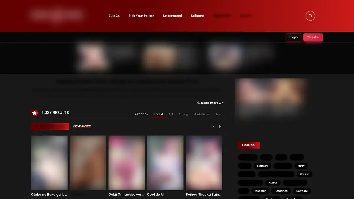 HentaiHaven Video Downloader page open in the browser