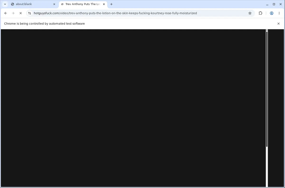 HotGuysFuck Video Downloader page open in the browser