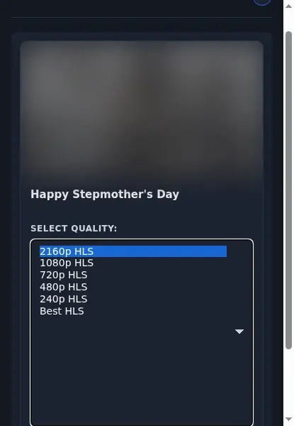 InkaSex Video Downloader format dropdown options