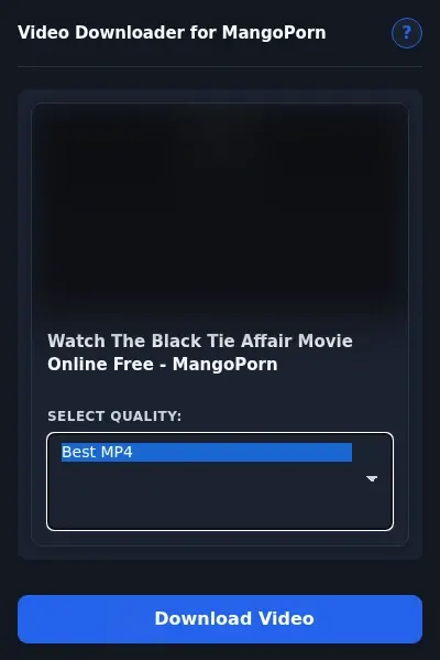 MangoPorn Downloader format dropdown options