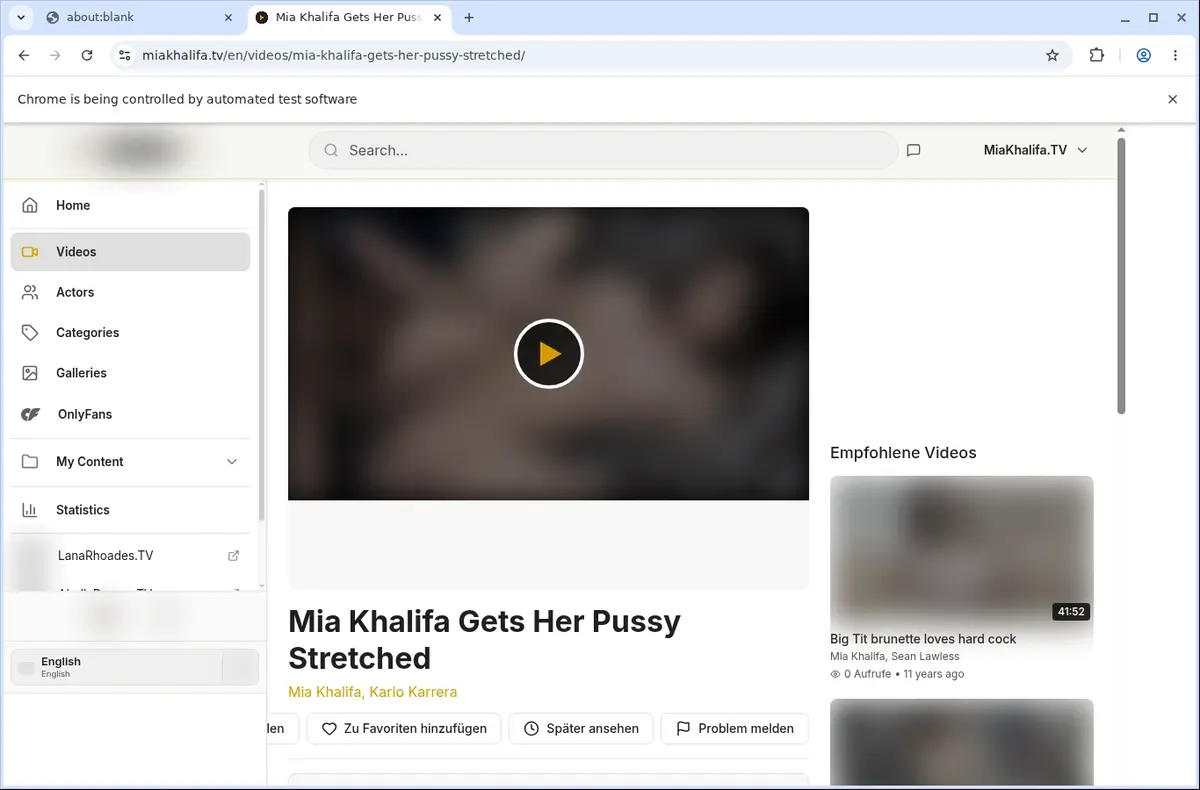 MiaKhalifa.tv Downloader page open in the browser