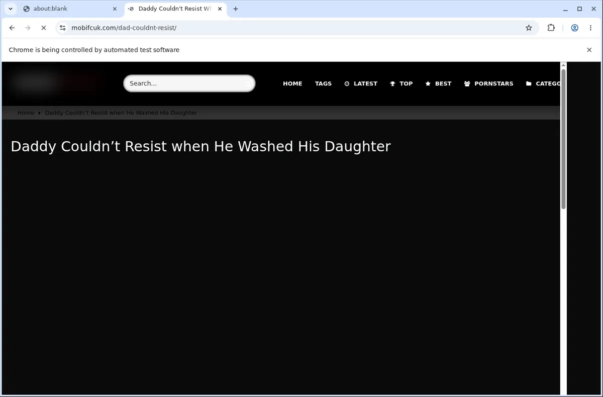 MobiFcuk Downloader page open in the browser