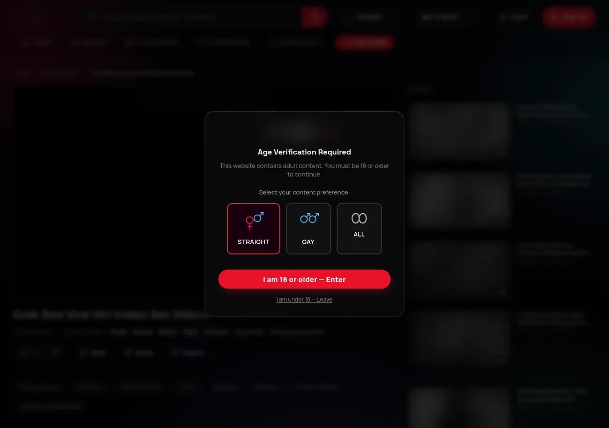 PornLab Video Downloader page open in the browser