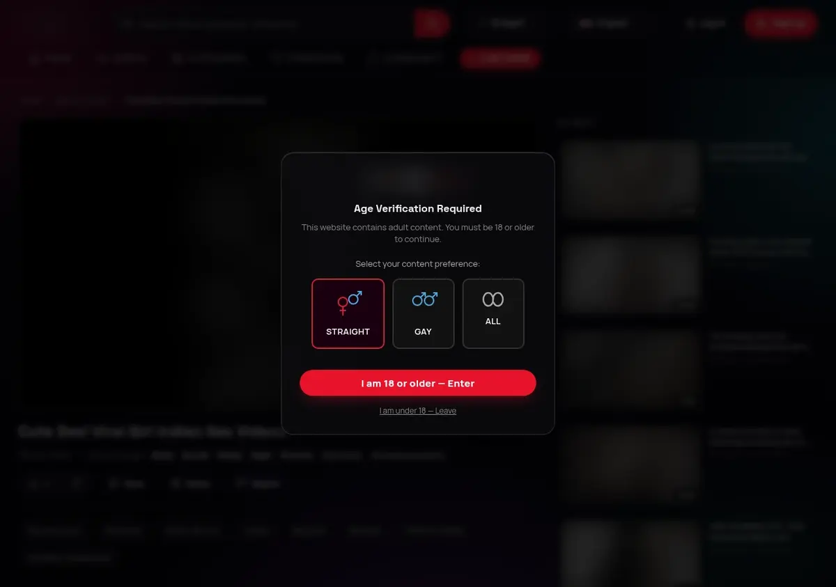 PornLab Video Downloader showing detected media ready to download
