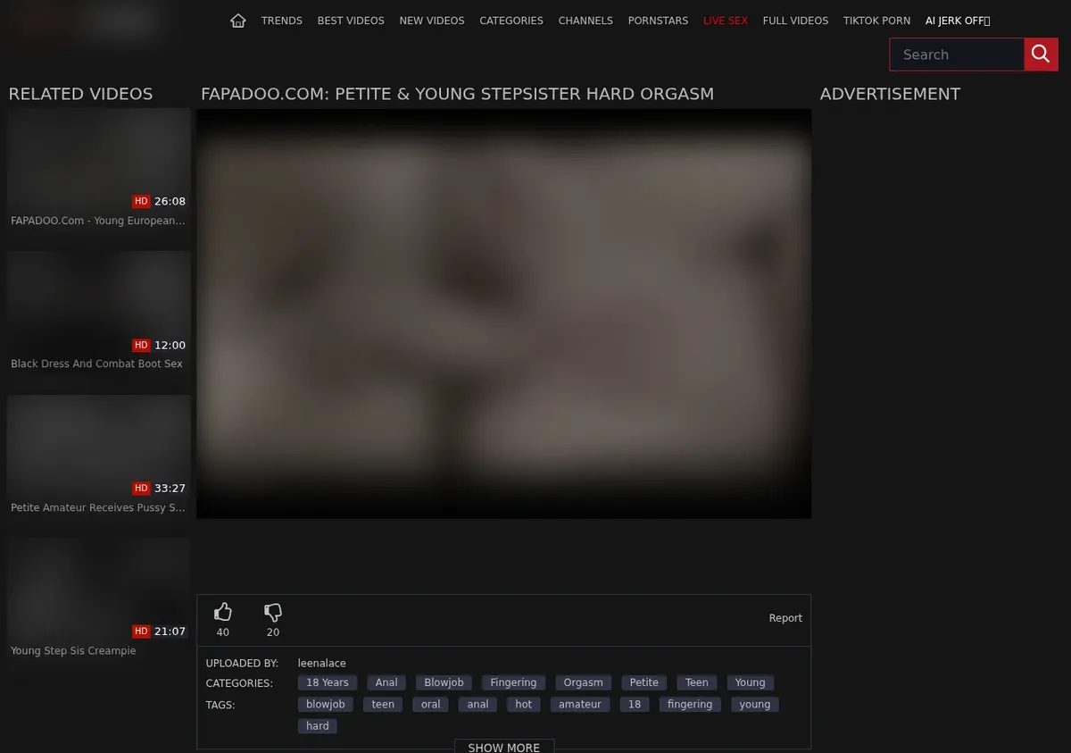 RedPorn Video Downloader page open in the browser