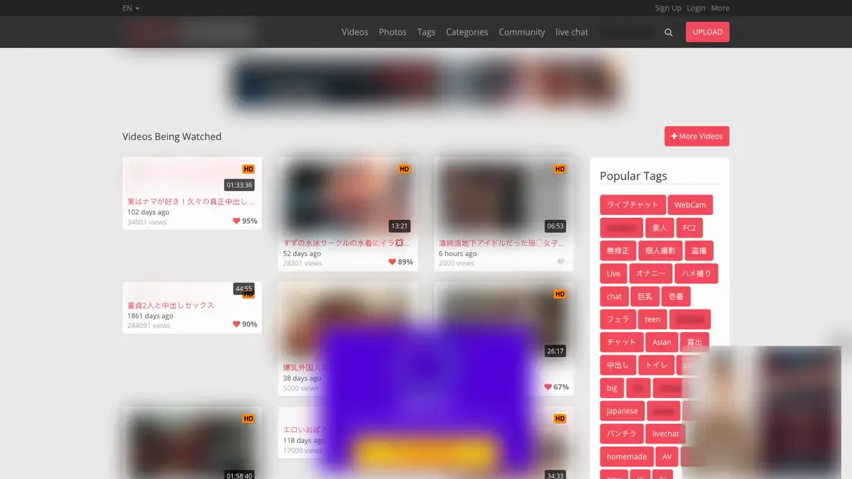 TokyoMotion Video Downloader page open in the browser