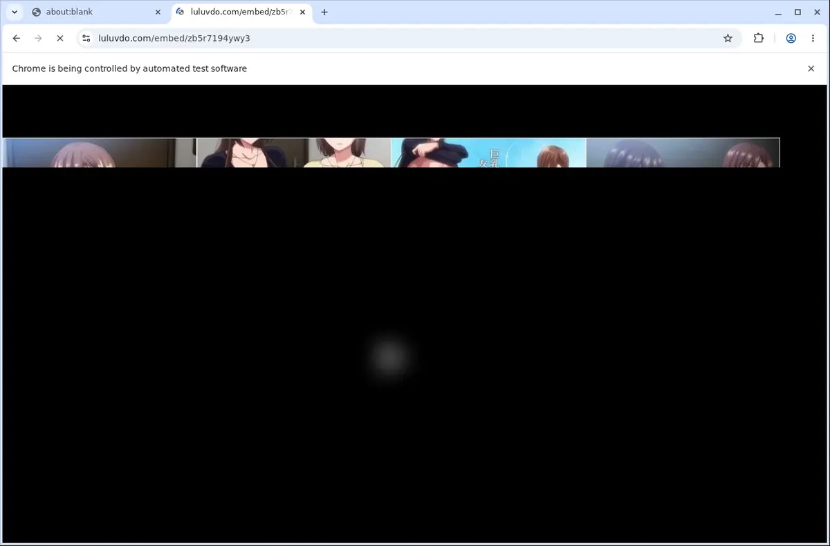 UnderHentai Downloader page open in the browser