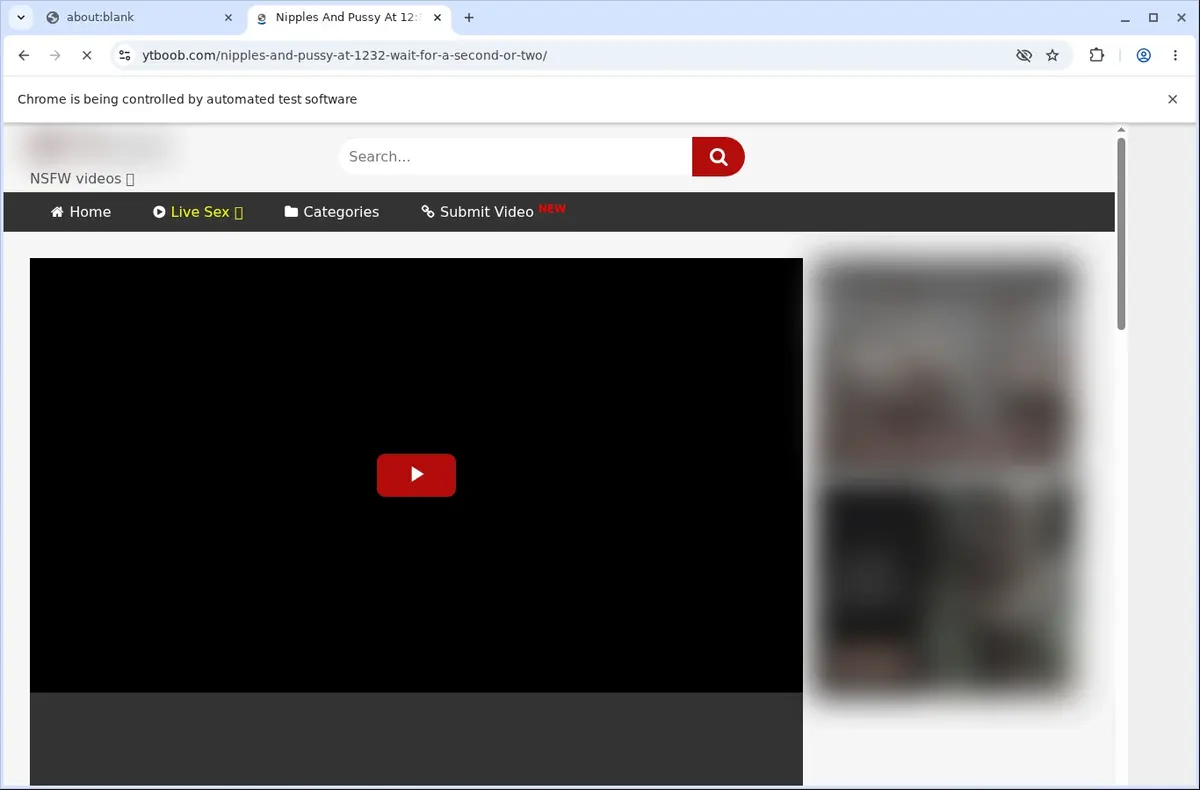 YTboob Video Downloader page open in the browser
