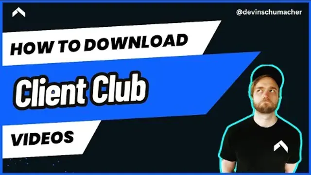 How to Download ClientClub Course Videos for Free (Chrome Extension Method)