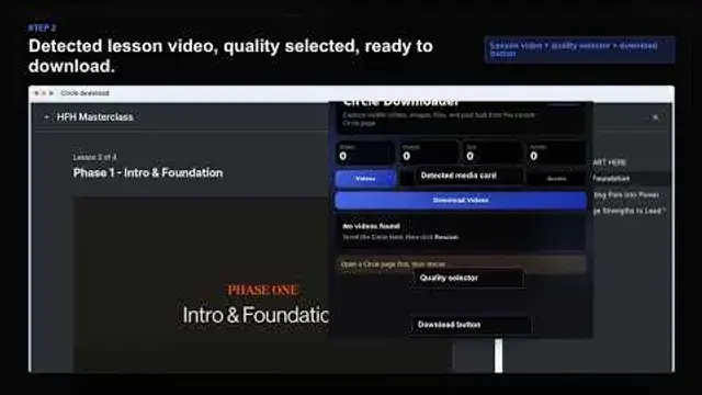 How to Download Circle Community Videos 2026