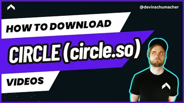 How to Download Circle Videos for Free (Chrome Extension Method)