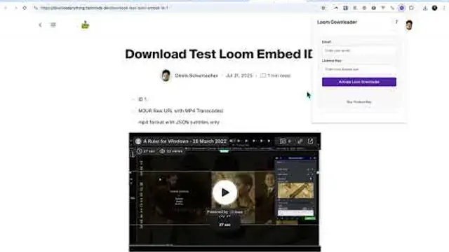 Loom Video Downloader Instructions | How to Download Loom Videos