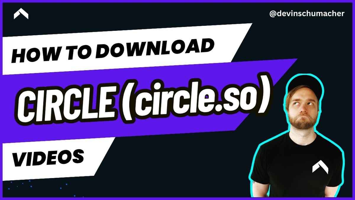 How to Download Circle Videos for Free (Chrome Extension Method)