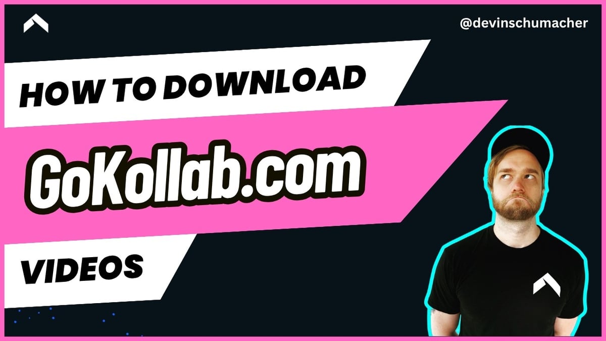 How to Download GoKollab Course Videos for Free (Chrome Extension Method)