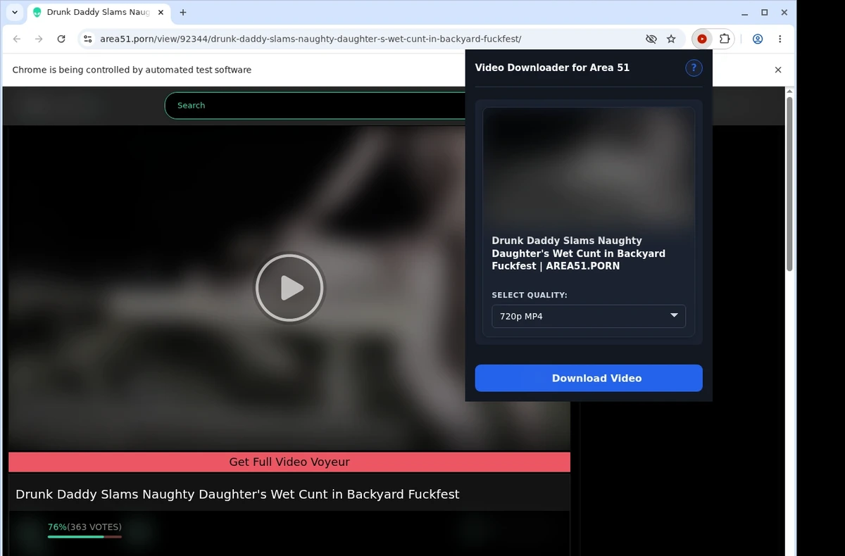 Area 51 Video Download Guide ready state screenshot