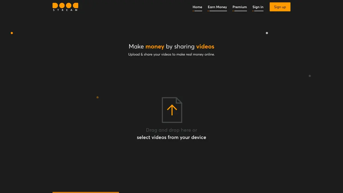 DoodStream Downloader website preview
