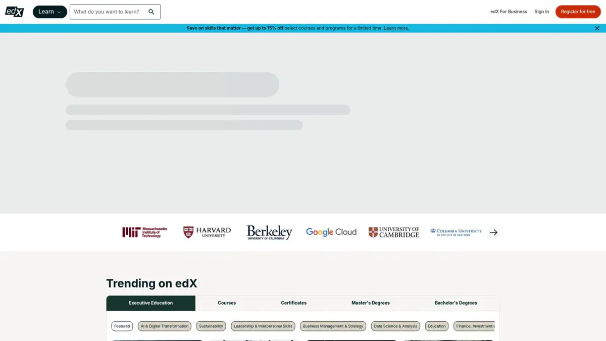 edX Downloader website homepage