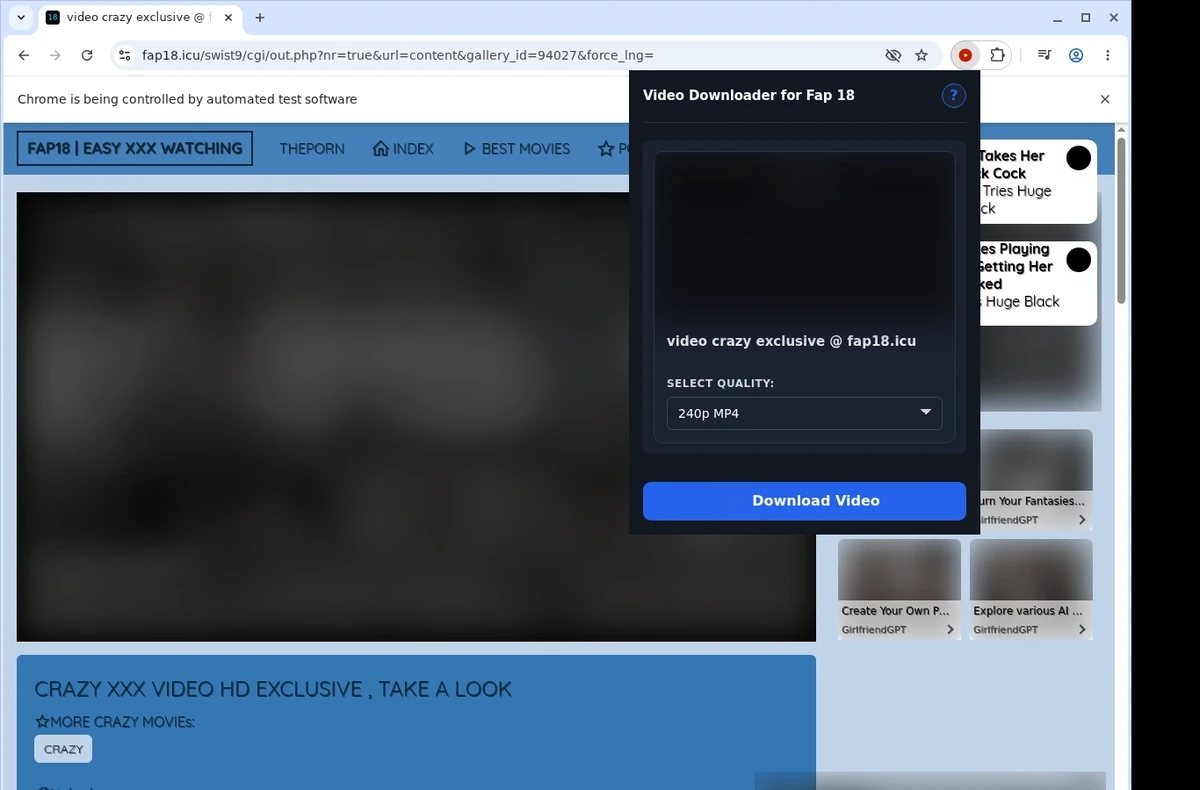 Fap 18 Downloader ready state screenshot