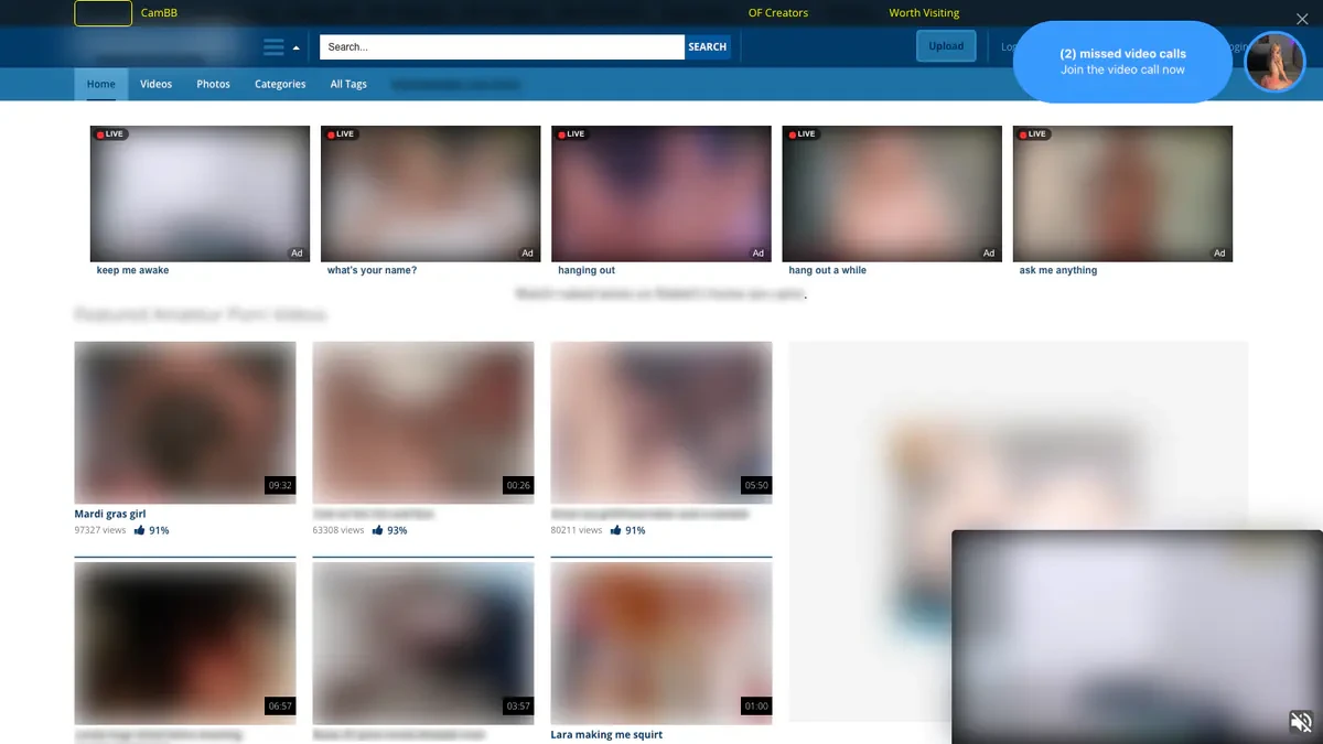 HomeMoviesTube Downloader website preview