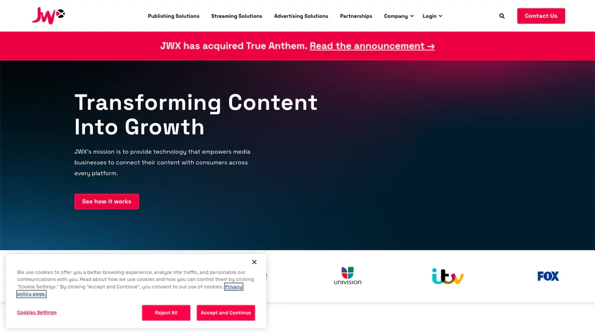 JW Player Video Downloader website preview