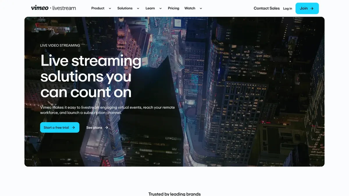 Livestream Downloader website preview