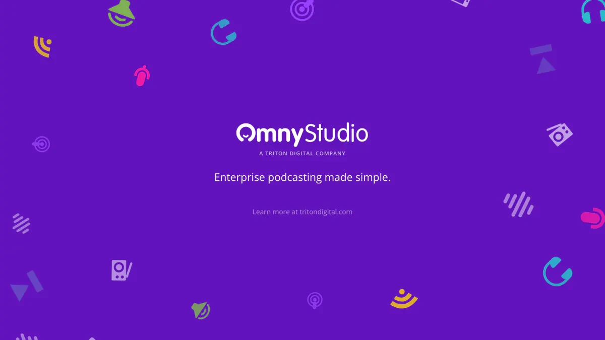 Omny Studio Downloader website preview