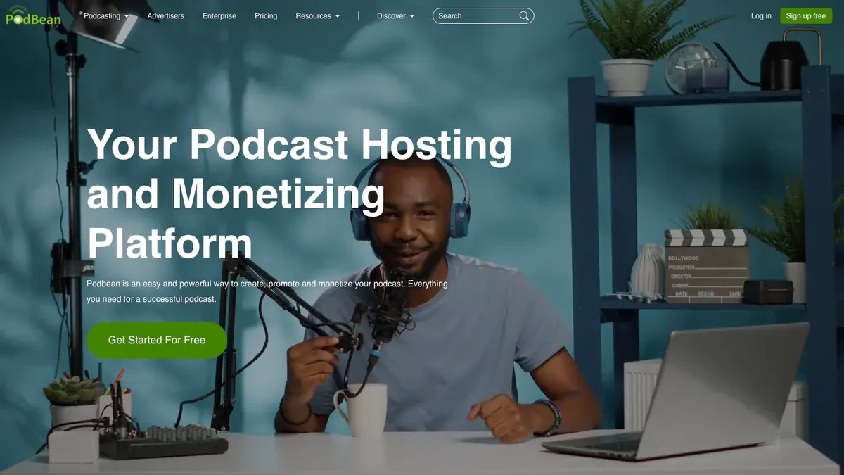 Podbean Downloader website preview