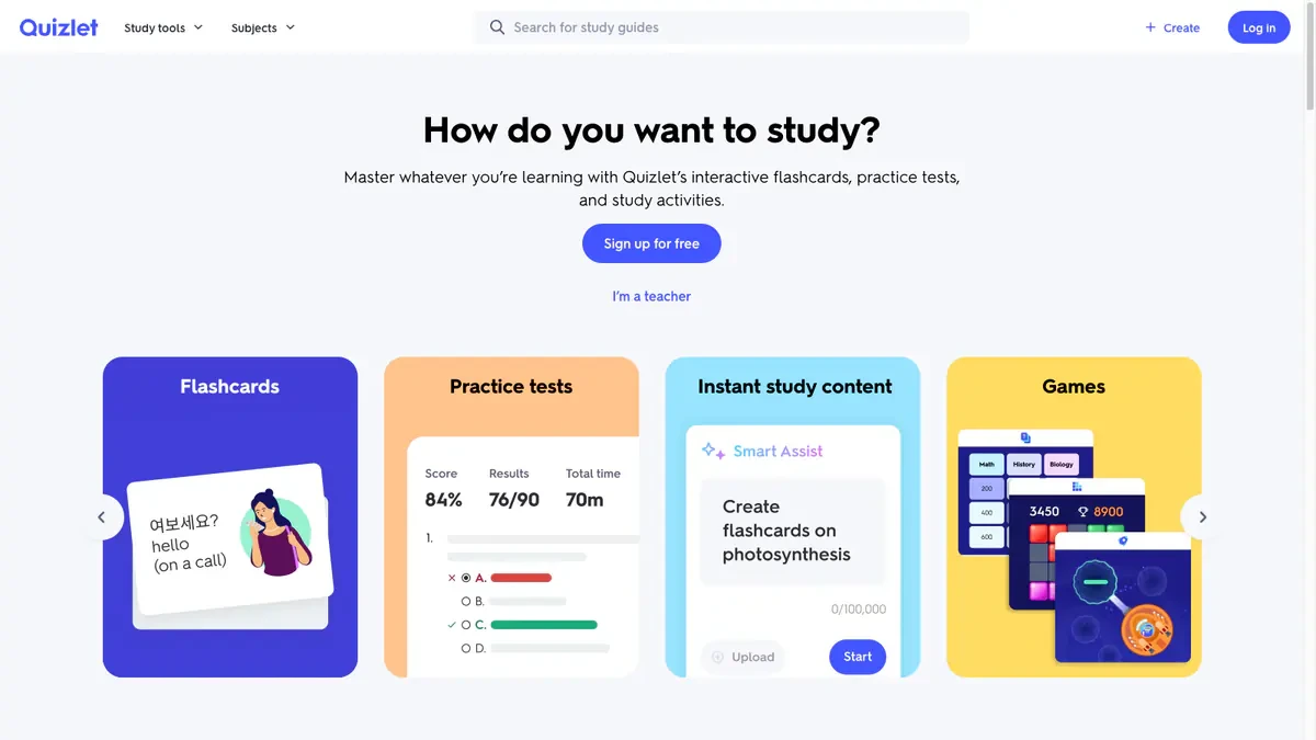 Quizlet Downloader website preview
