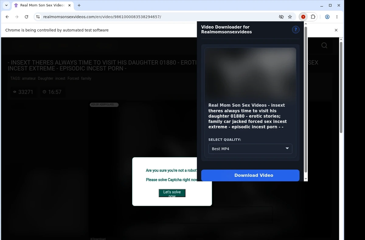 Realmomsonsexvideos Direct File Extension ready state screenshot