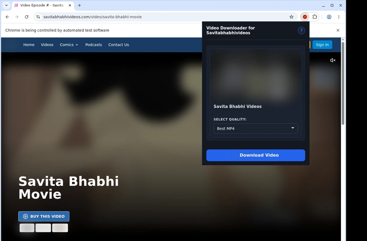 SavitaBhabhiVideos Video Downloader ready state screenshot