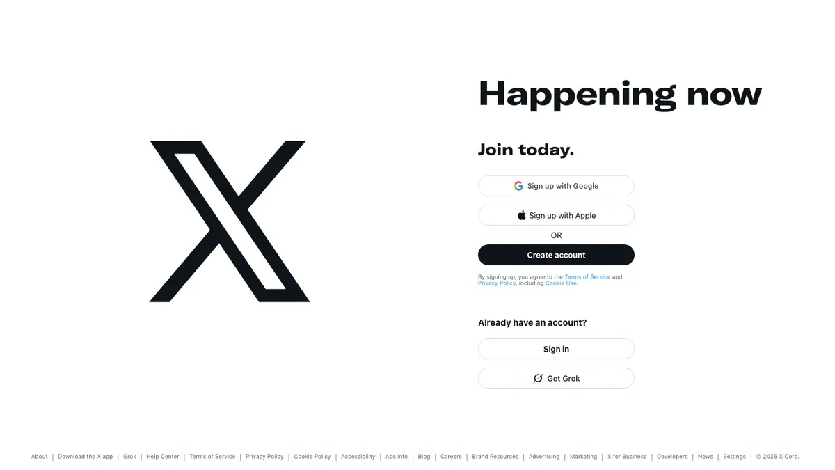 Twitter/X Downloader website preview