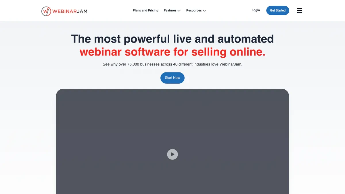Webinarjam Video Downloader website preview