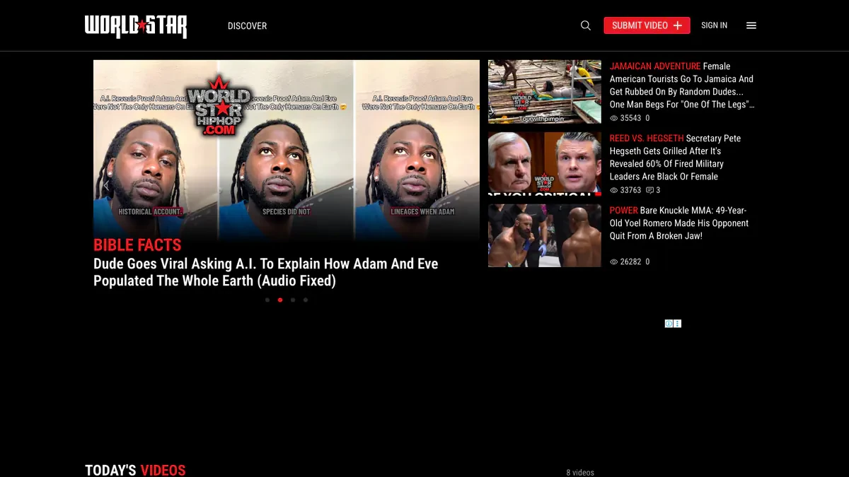 WorldStarHipHop Downloader website preview