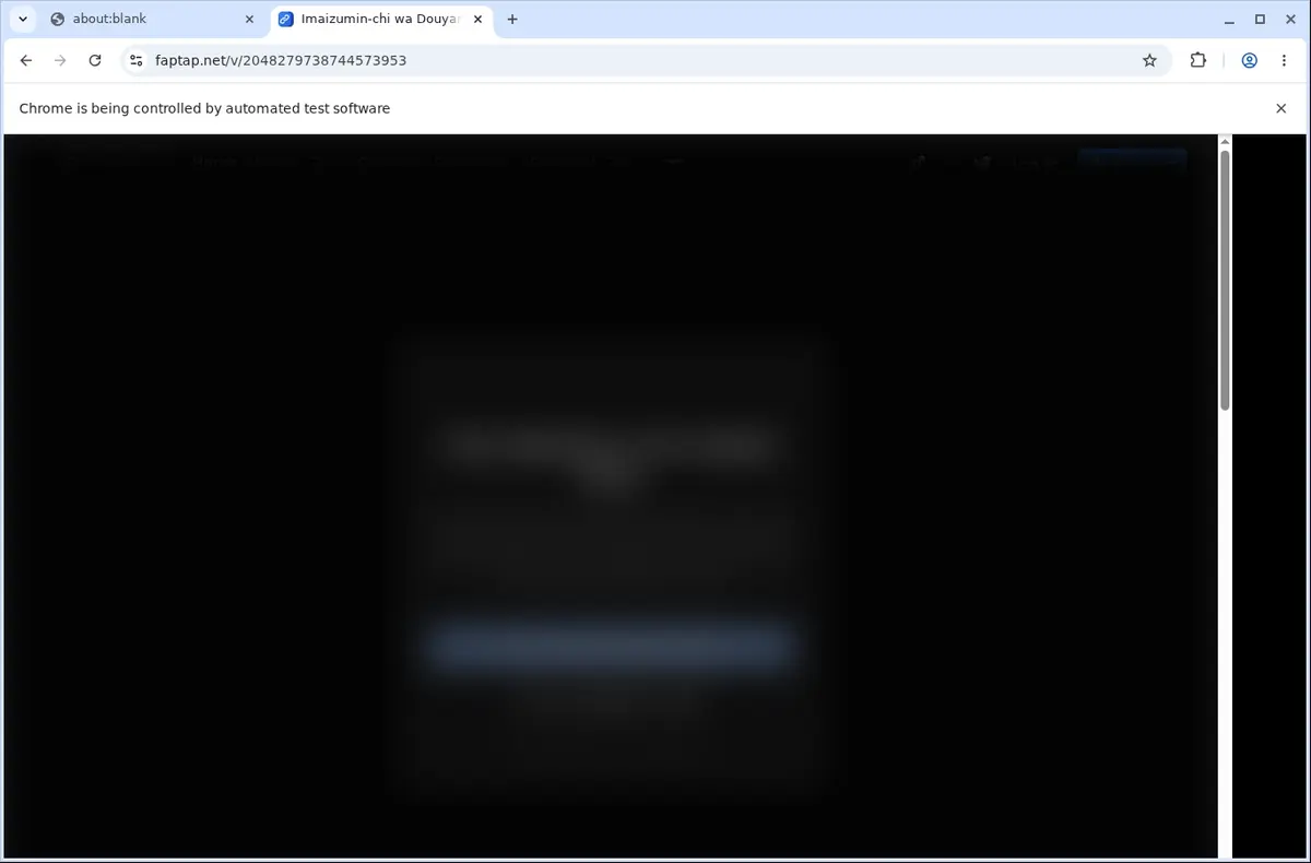 FapTap Downloader page open in the browser