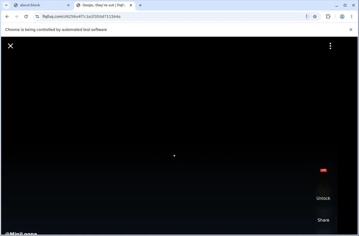FiqFuq Video Downloader page open in the browser