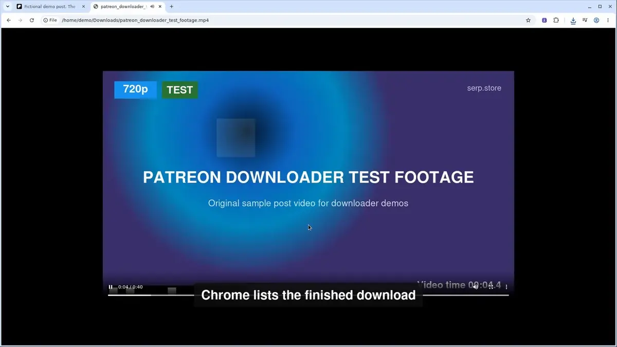 Patreon Video Downloader full walkthrough: install, sign in and download a Patreon post