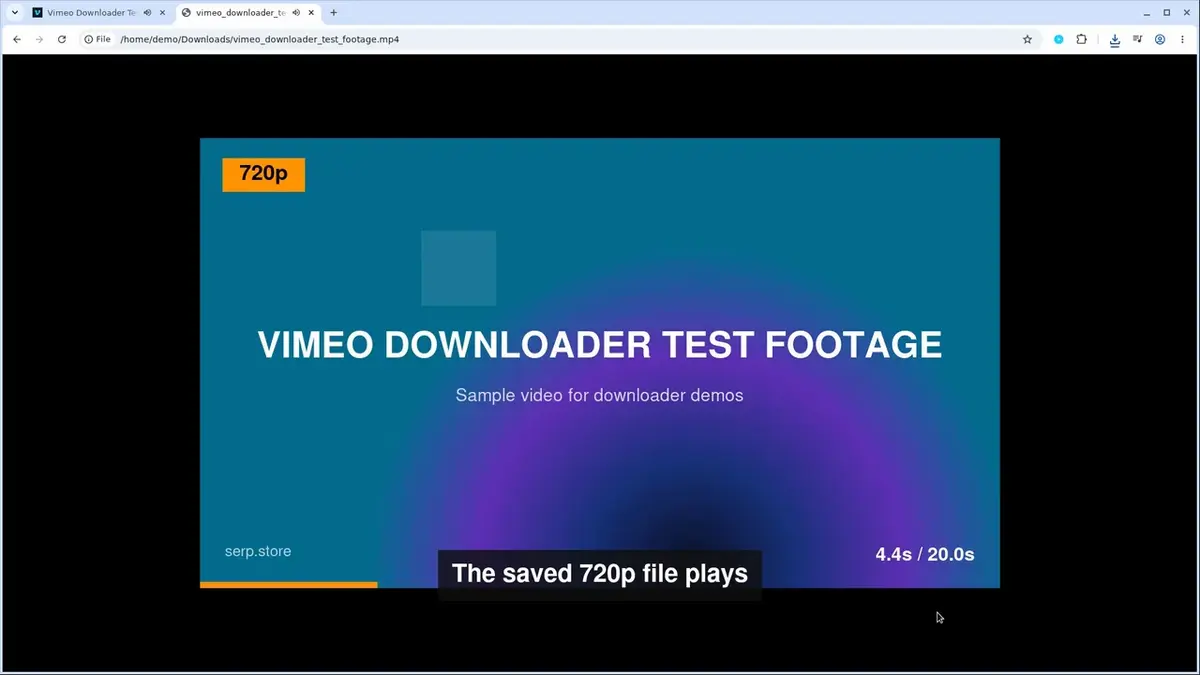 Downloader for Vimeo full walkthrough: install, sign in and download a Vimeo video